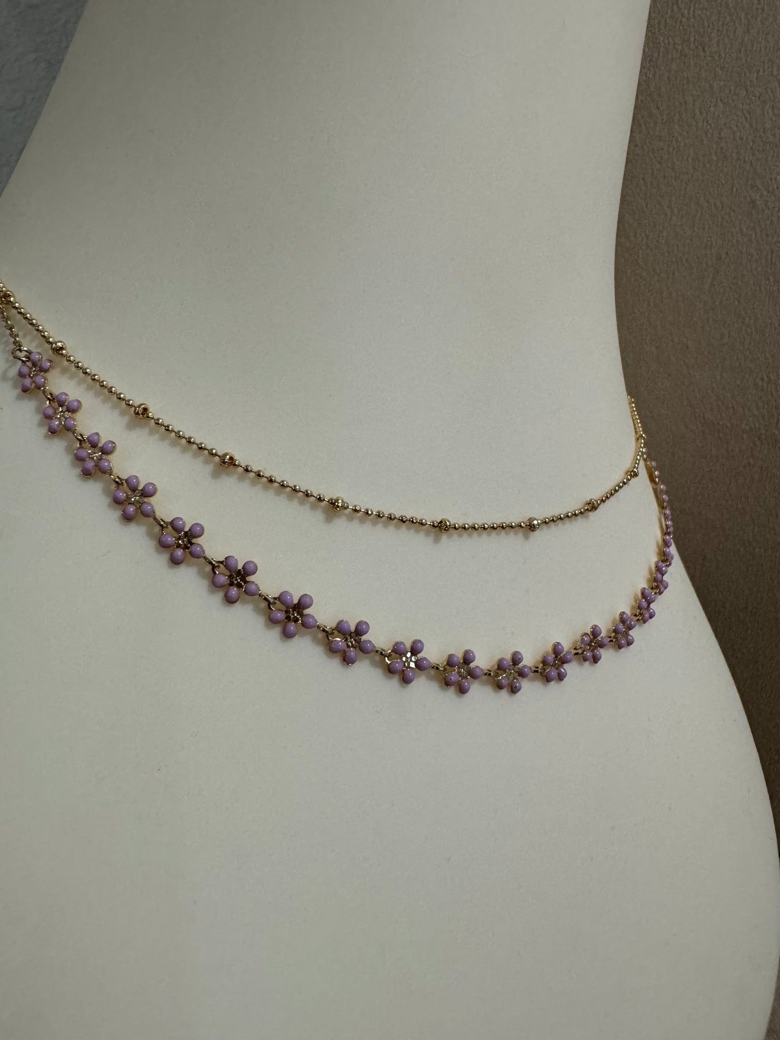 BLOOM Necklace -Lilac