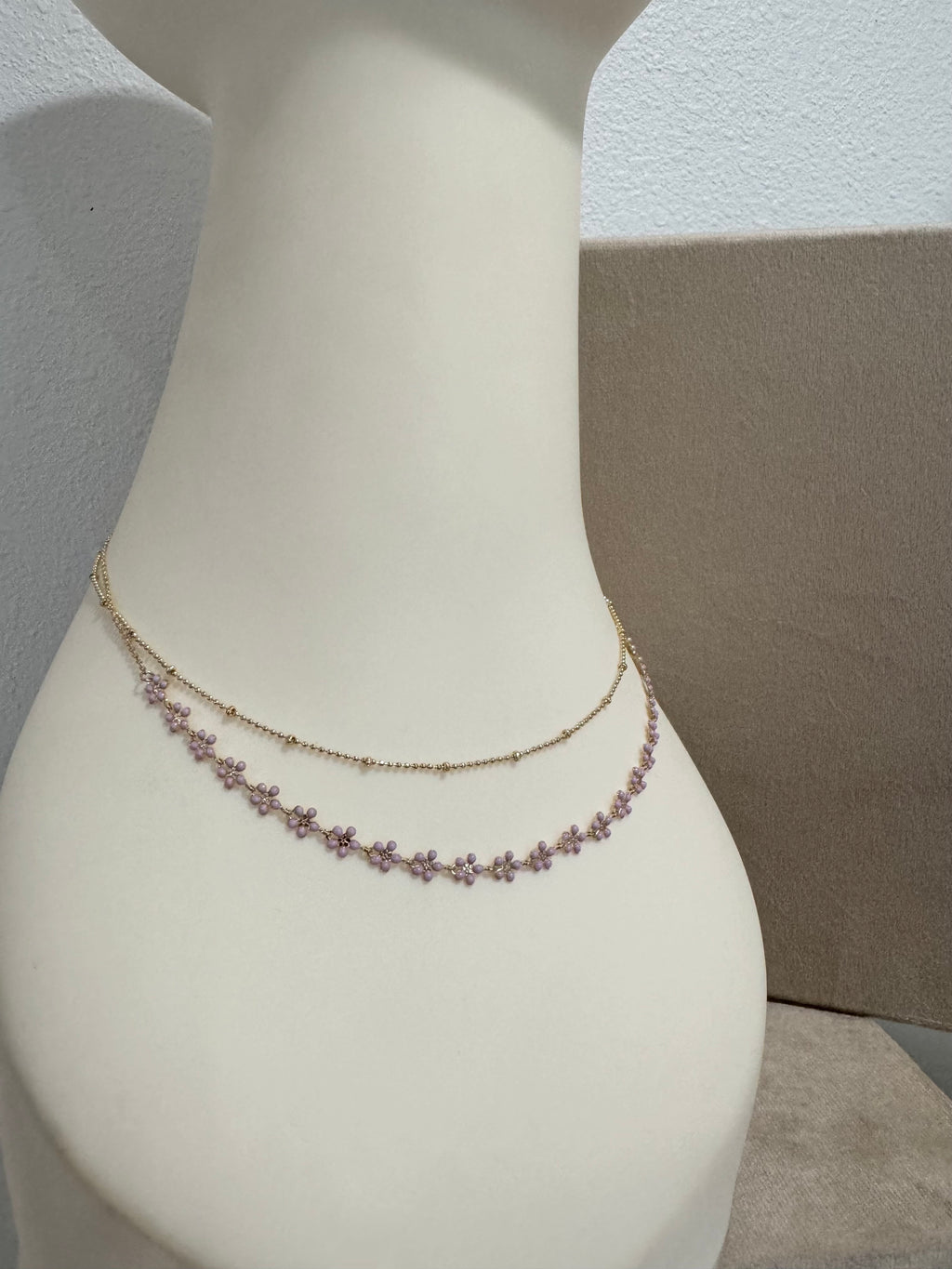 BLOOM Necklace -Lilac