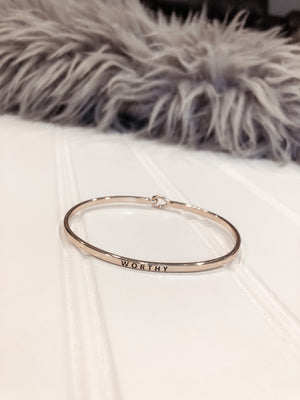 "WORTHY" Bracelet