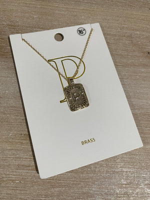 A-Z Pendant Necklace