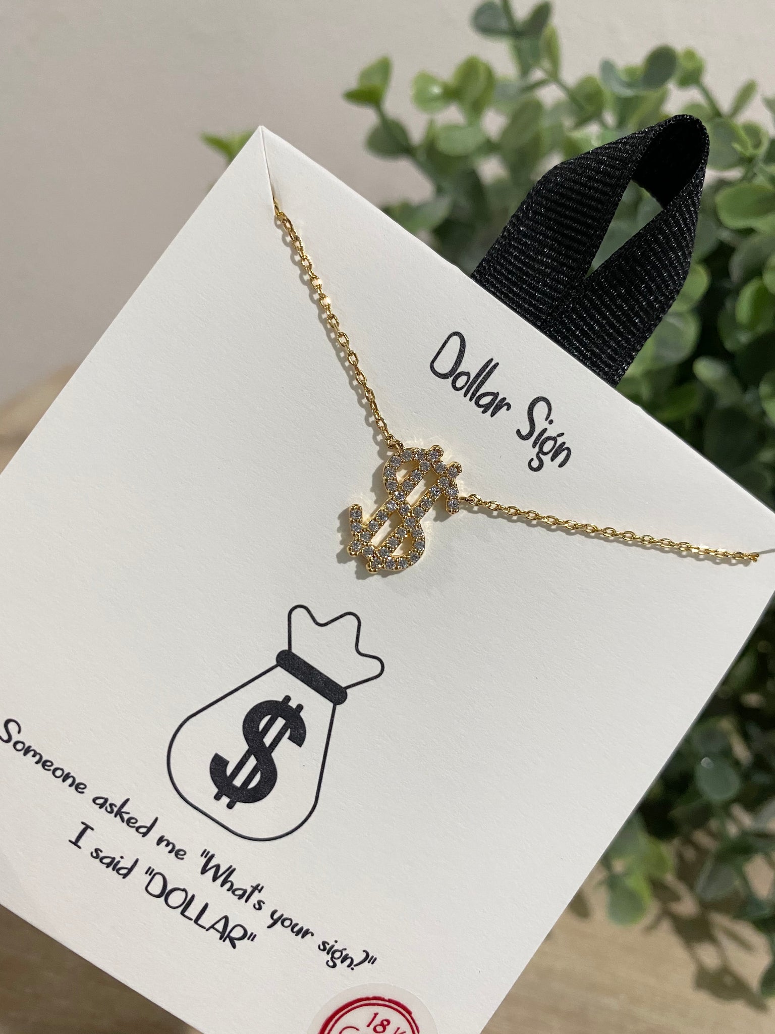 DOLLAR Necklace