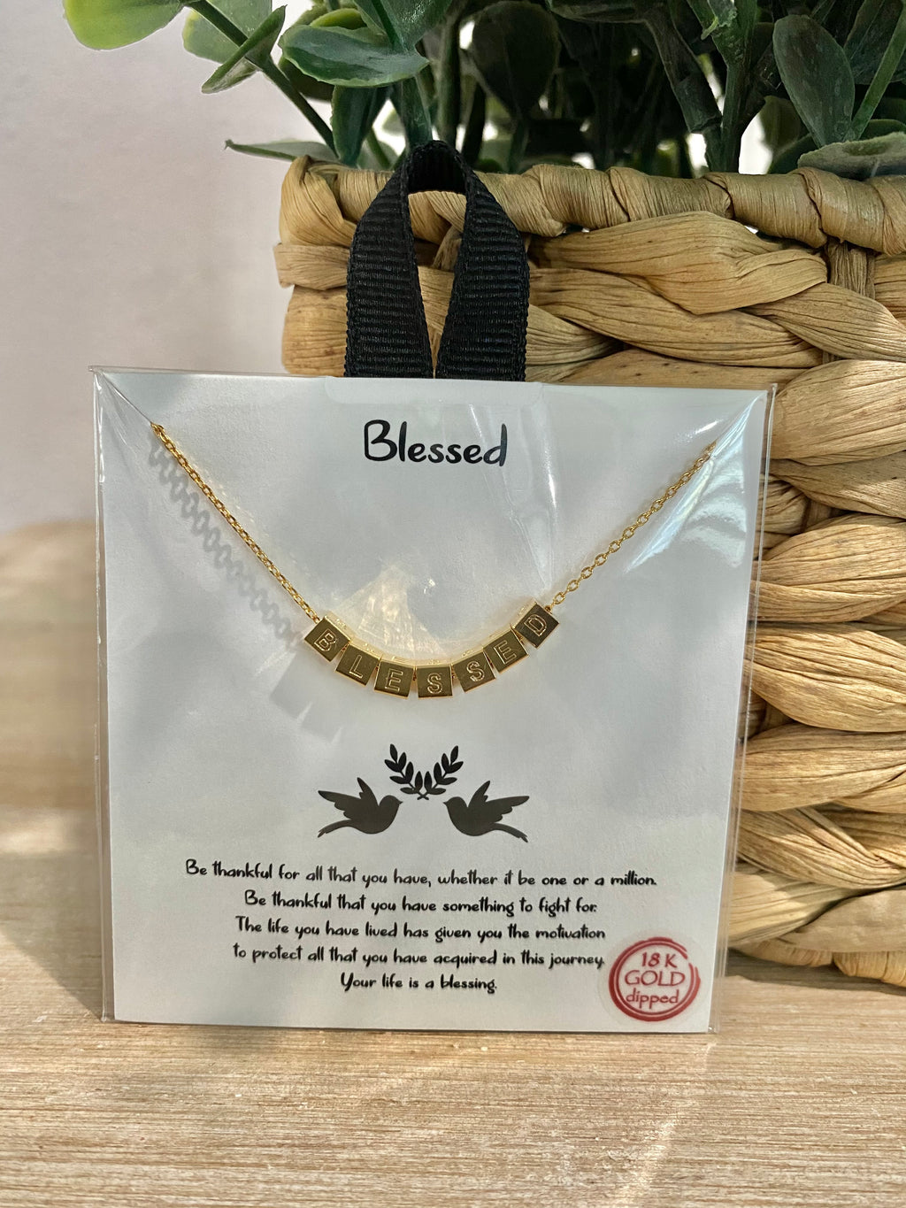 BLESSED Necklace